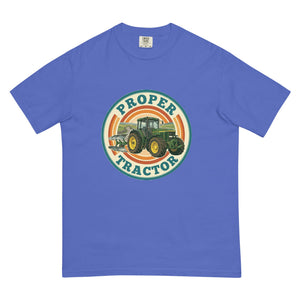 The Tractor Mugs Store Flo Blue / S John Deere 7710 PROPER TRACTOR | Unisex Premium T-shirt Quality Farmers Merch