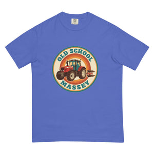The Tractor Mugs Store Flo Blue / S Massey Ferguson 6480 OLD SCHOOL MASSEY Retro | Unisex Premium T-shirt Quality Farmers Merch