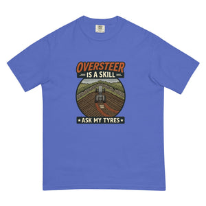 The Tractor Mugs Store Flo Blue / S Oversteer Is A Skill | Unisex Premium T-shirt Quality Farmers Merch