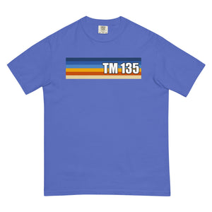 The Tractor Mugs Store Flo Blue / S Retro Stripes TM 135 | Unisex Premium T-shirt Quality Farmers Merch