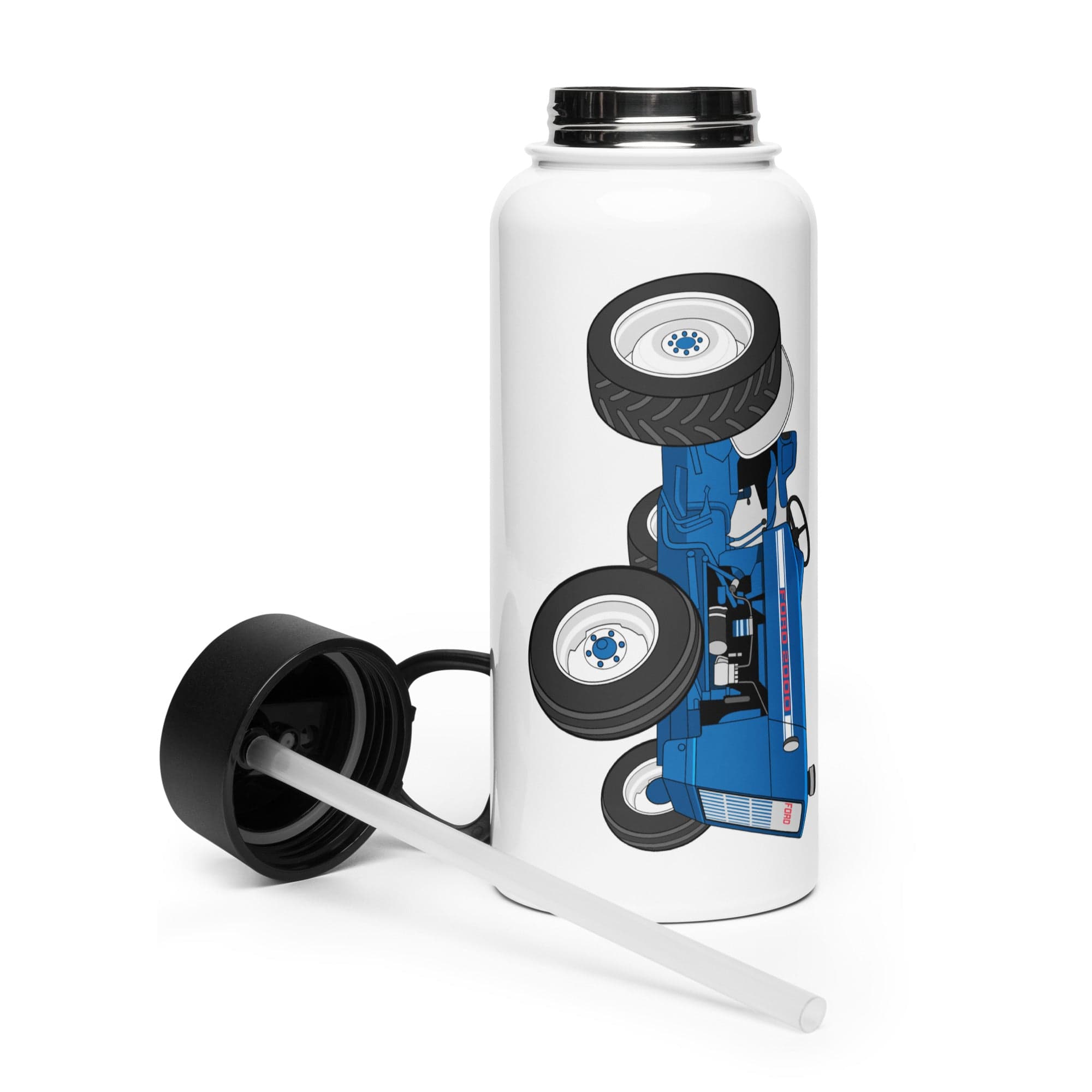 The Tractor Mugs Store Ford 2000 (1963)   | Stainless Steel Water Bottle Quality Farmers Merch