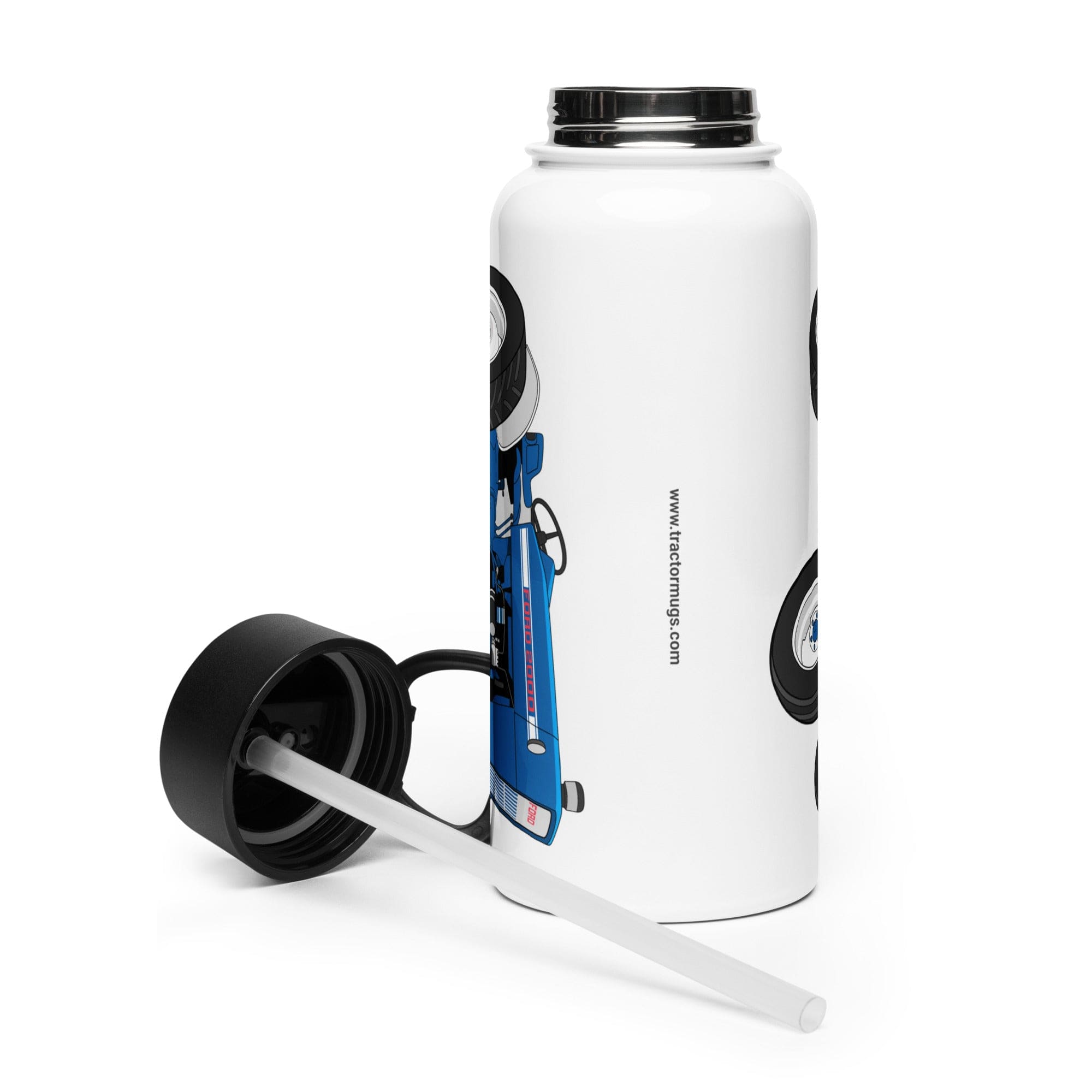 The Tractor Mugs Store Ford 2000 (1963)   | Stainless Steel Water Bottle Quality Farmers Merch
