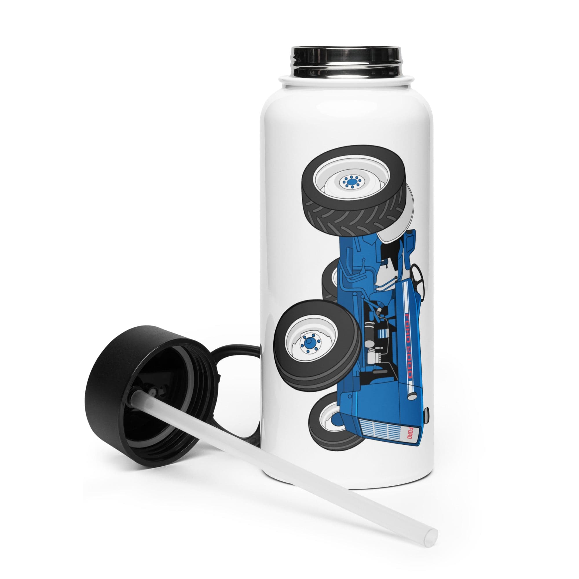 The Tractor Mugs Store Ford 2000 (1963)   | Stainless Steel Water Bottle Quality Farmers Merch