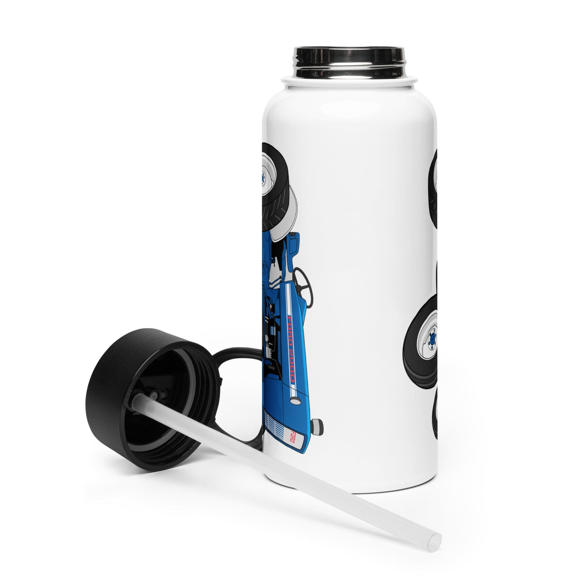 The Tractor Mugs Store Ford 2000 (1963)   | Stainless Steel Water Bottle Quality Farmers Merch