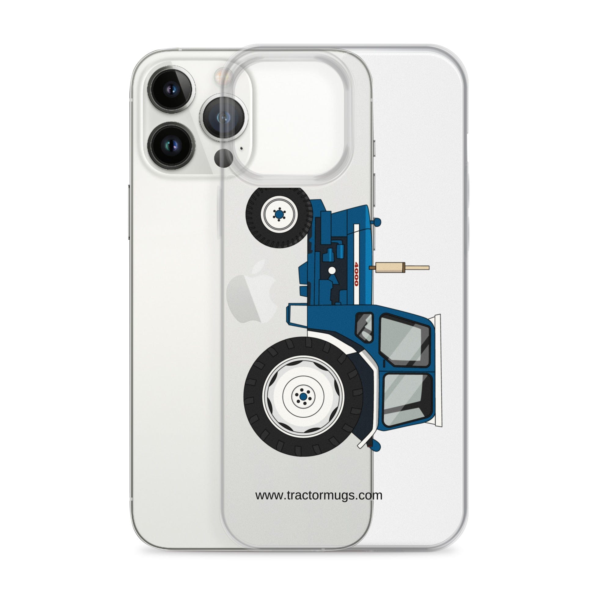 The Tractor Mugs Store Ford 4000 | Clear Case for iPhone® Quality Farmers Merch