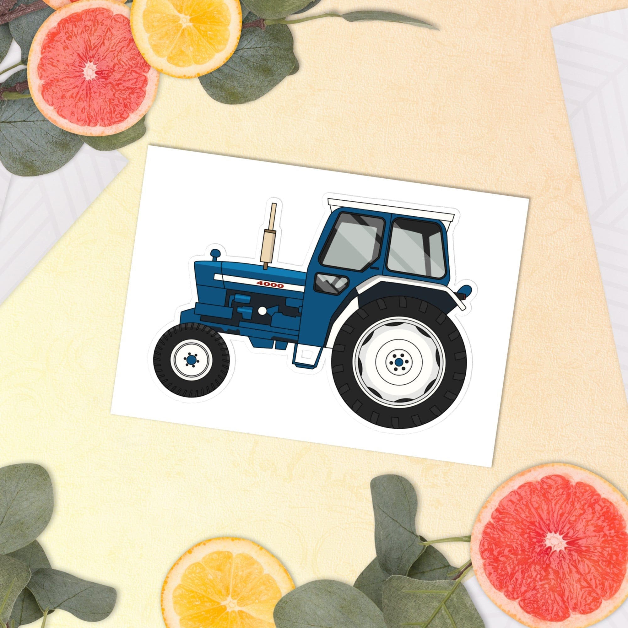 The Tractor Mugs Store Ford 4000 | Sticker sheet Quality Farmers Merch