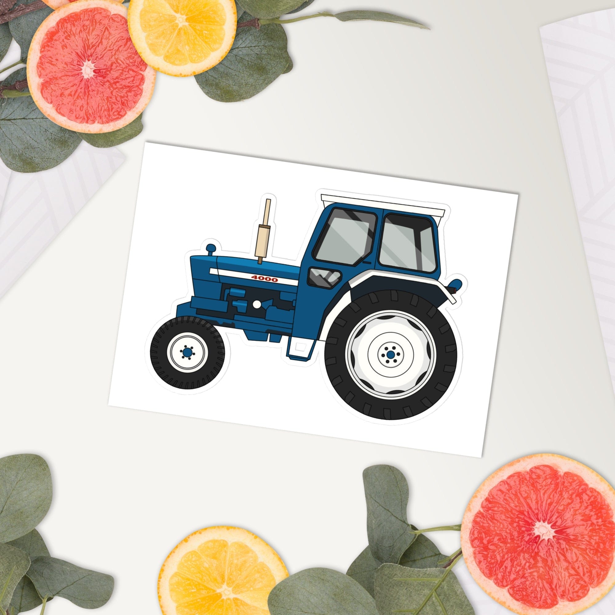 The Tractor Mugs Store Ford 4000 | Sticker sheet Quality Farmers Merch