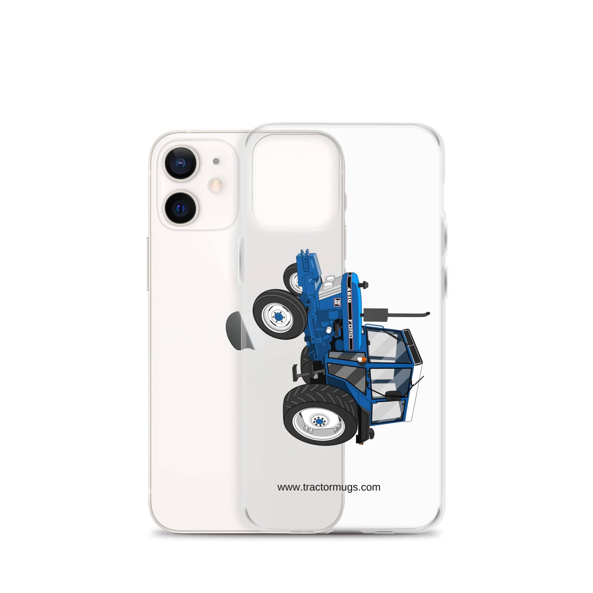The Tractor Mugs Store Ford 4610 2WD | Clear Case for iPhone® Quality Farmers Merch