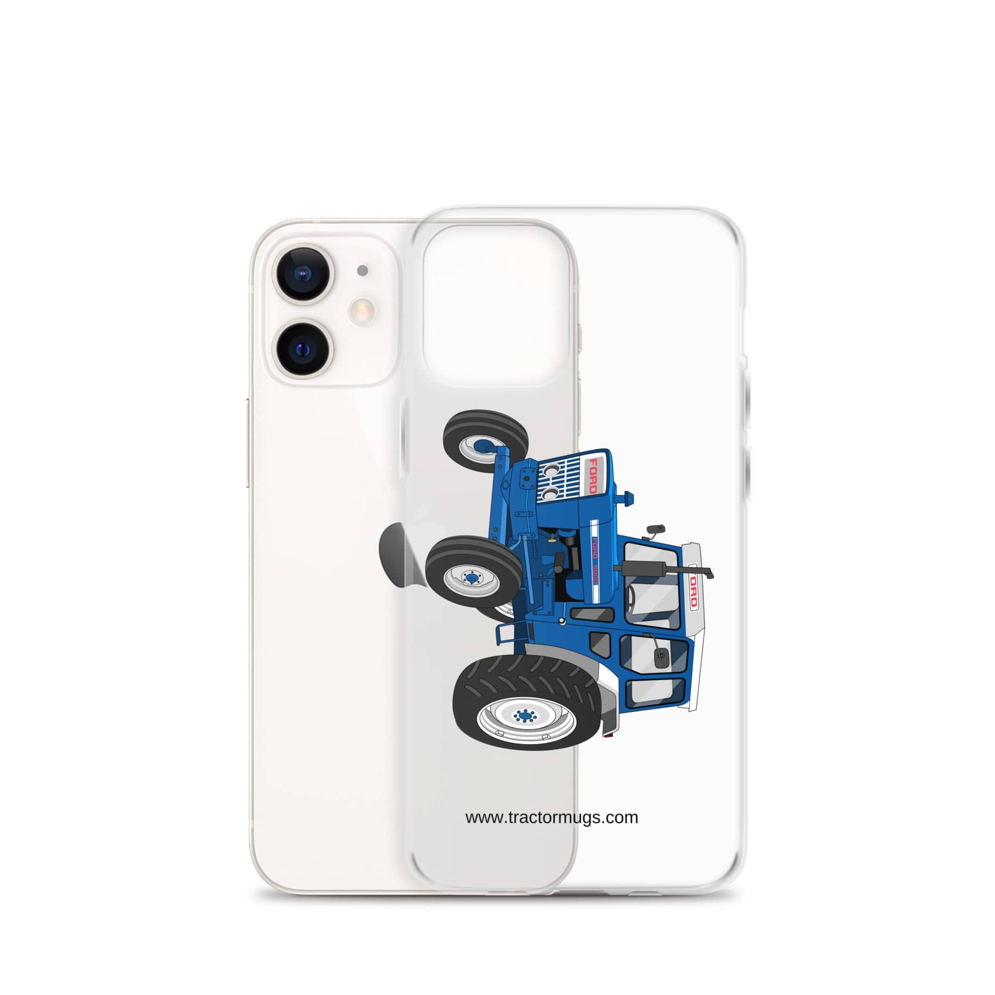 The Tractor Mugs Store Ford 5000  | Clear Case for iPhone® Quality Farmers Merch