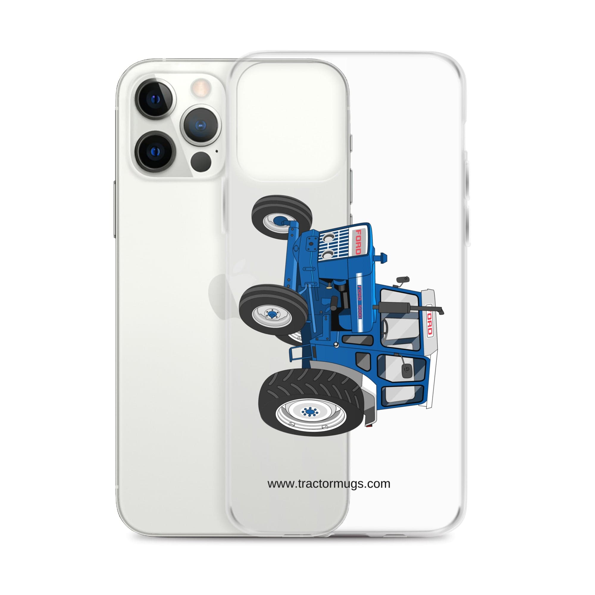 The Tractor Mugs Store Ford 5000  | Clear Case for iPhone® Quality Farmers Merch