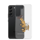 The Tractor Mugs Store Ford 550 Backhoe | Clear Case for Samsung® Quality Farmers Merch