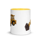 The Tractor Mugs Store Ford 550 Backhoe | Mug with Color Inside Quality Farmers Merch
