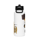 The Tractor Mugs Store Ford 550 Backhoe | Stainless Steel Water Bottle Quality Farmers Merch
