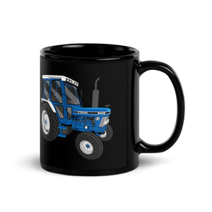 The Tractor Mugs Store Ford 6410 2WD | Black Glossy Mug Quality Farmers Merch