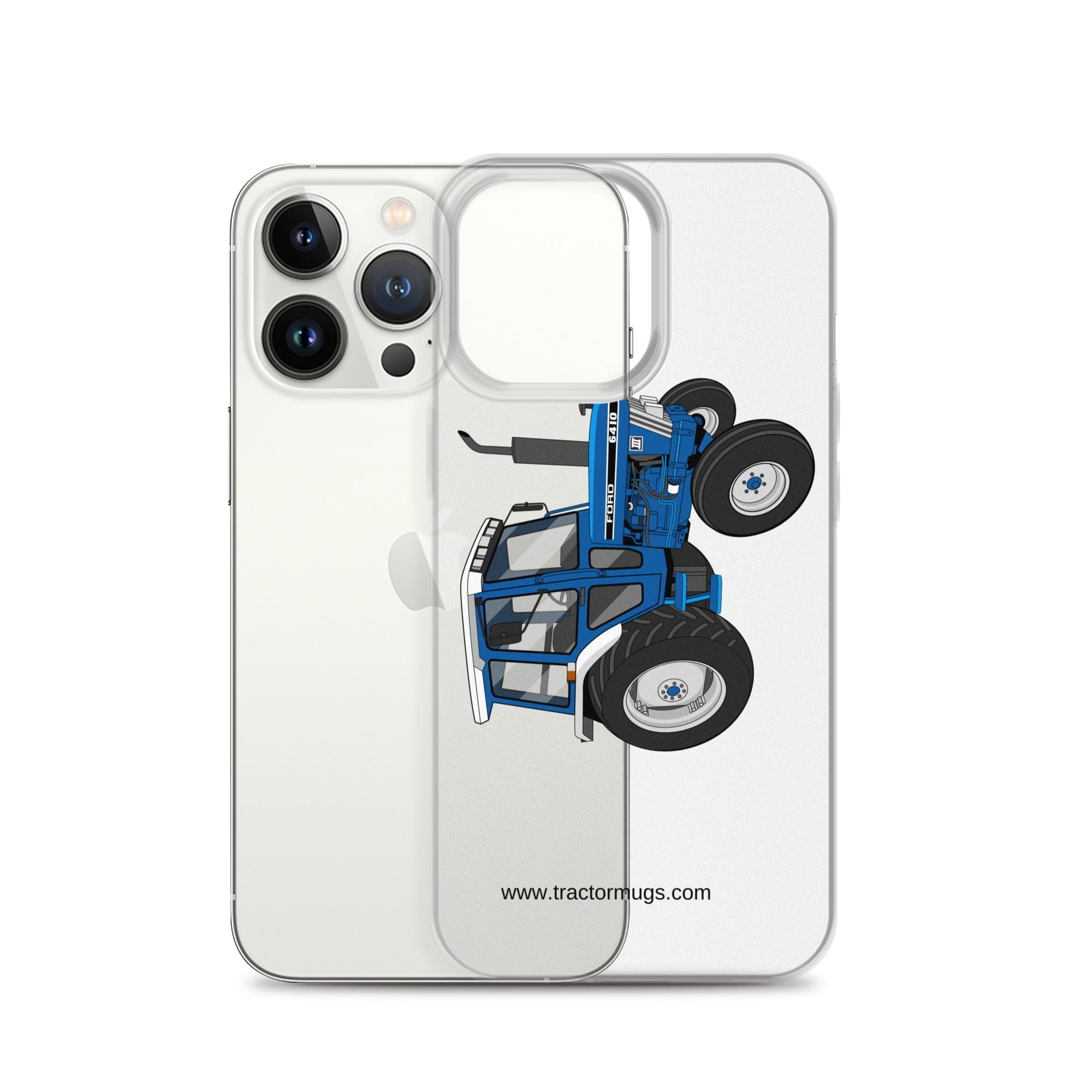 The Tractor Mugs Store Ford 6410 2WD | Clear Case for iPhone® Quality Farmers Merch
