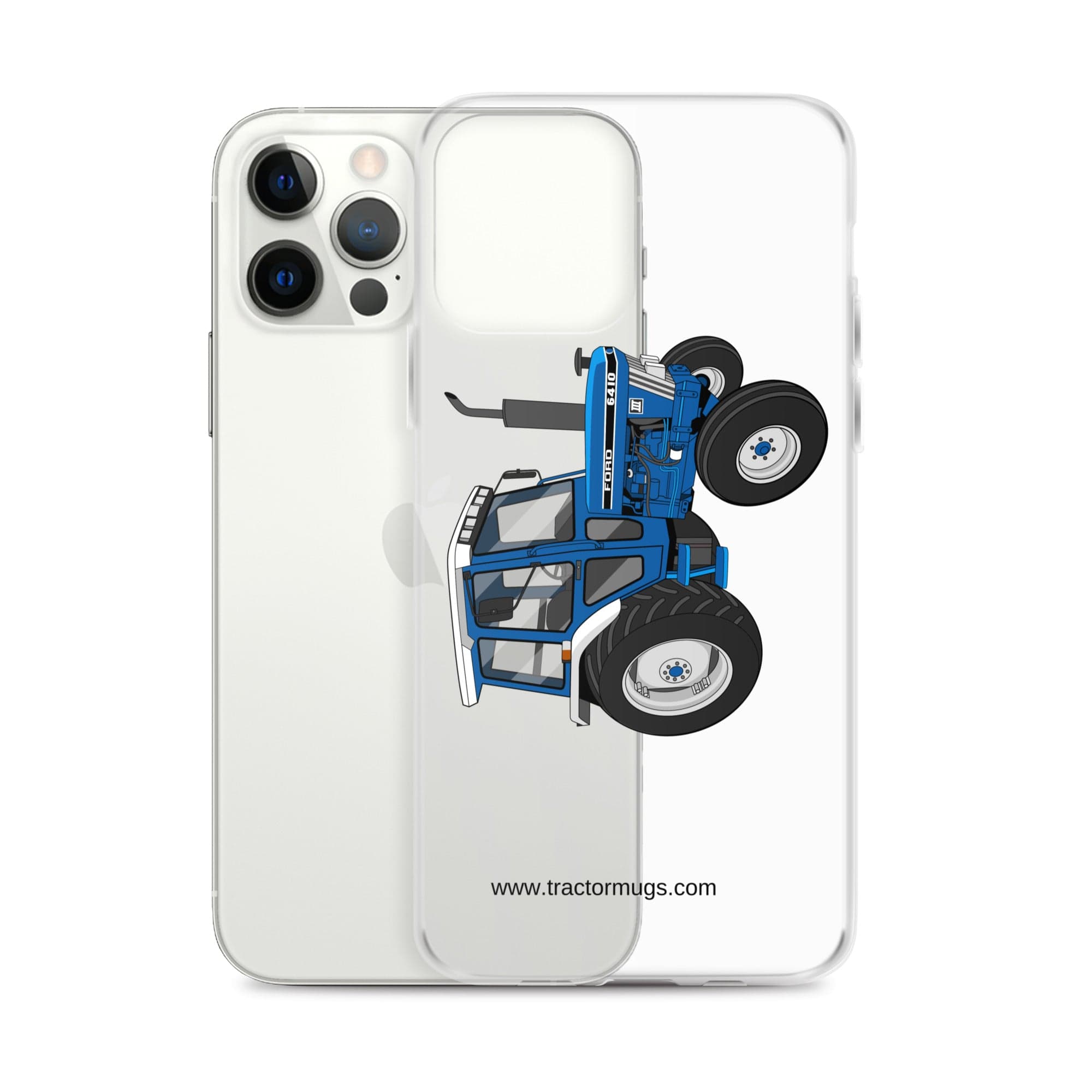 The Tractor Mugs Store Ford 6410 2WD | Clear Case for iPhone® Quality Farmers Merch