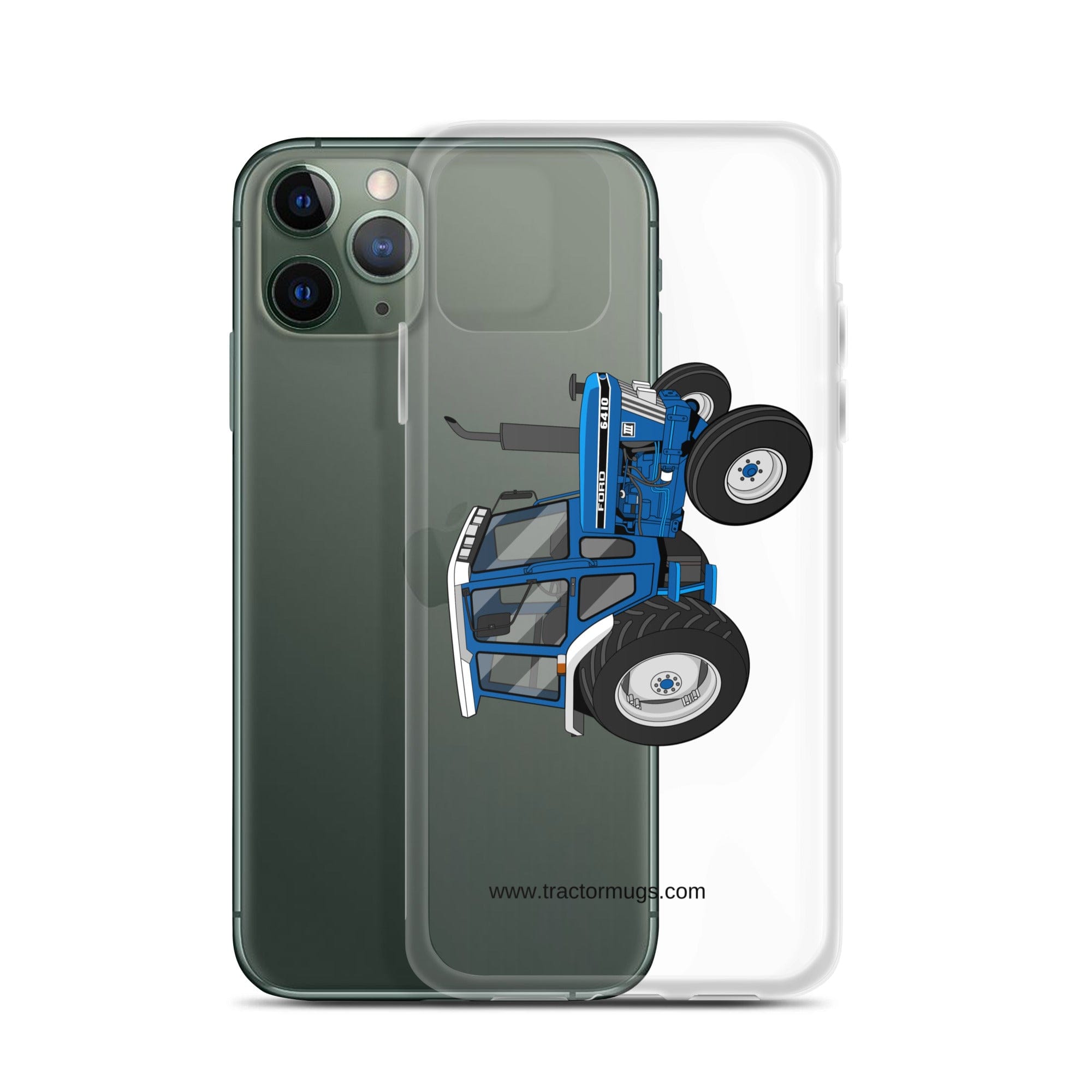 The Tractor Mugs Store Ford 6410 2WD | Clear Case for iPhone® Quality Farmers Merch