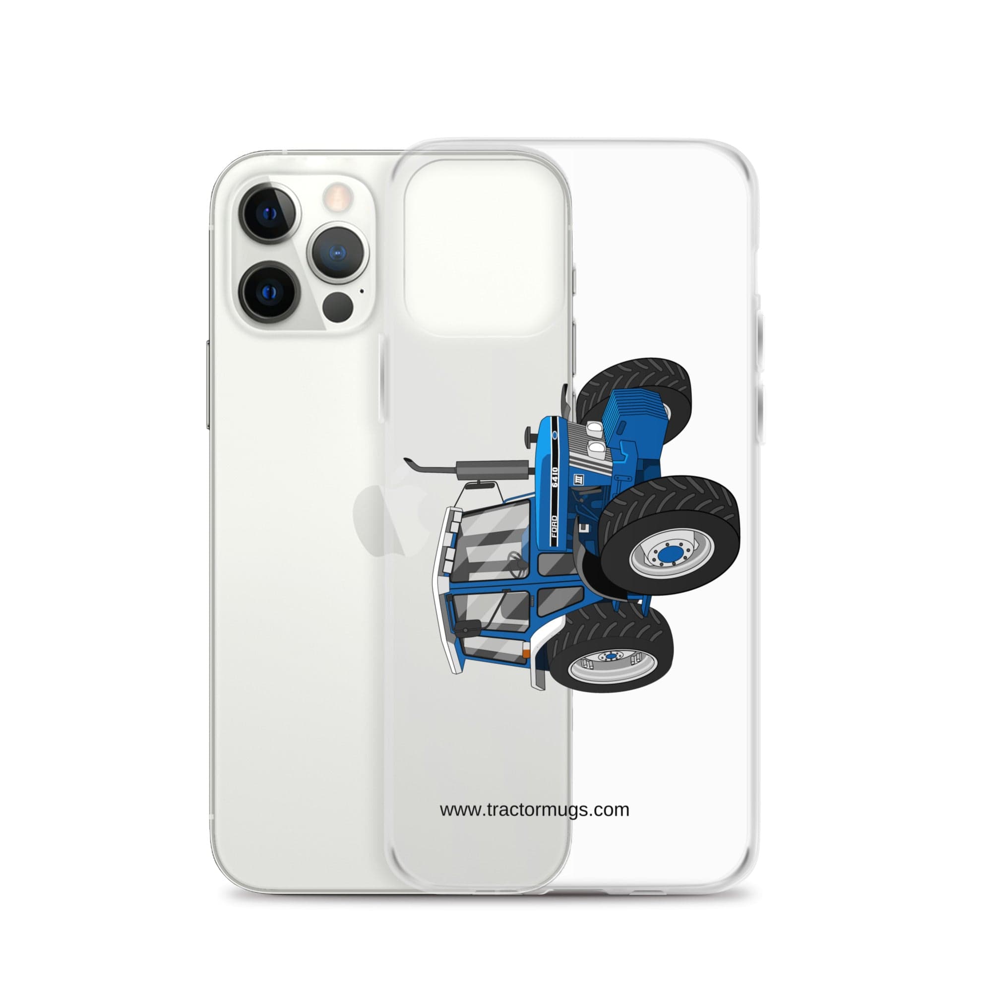 The Tractor Mugs Store Ford 6410 4WD | Clear Case for iPhone® Quality Farmers Merch