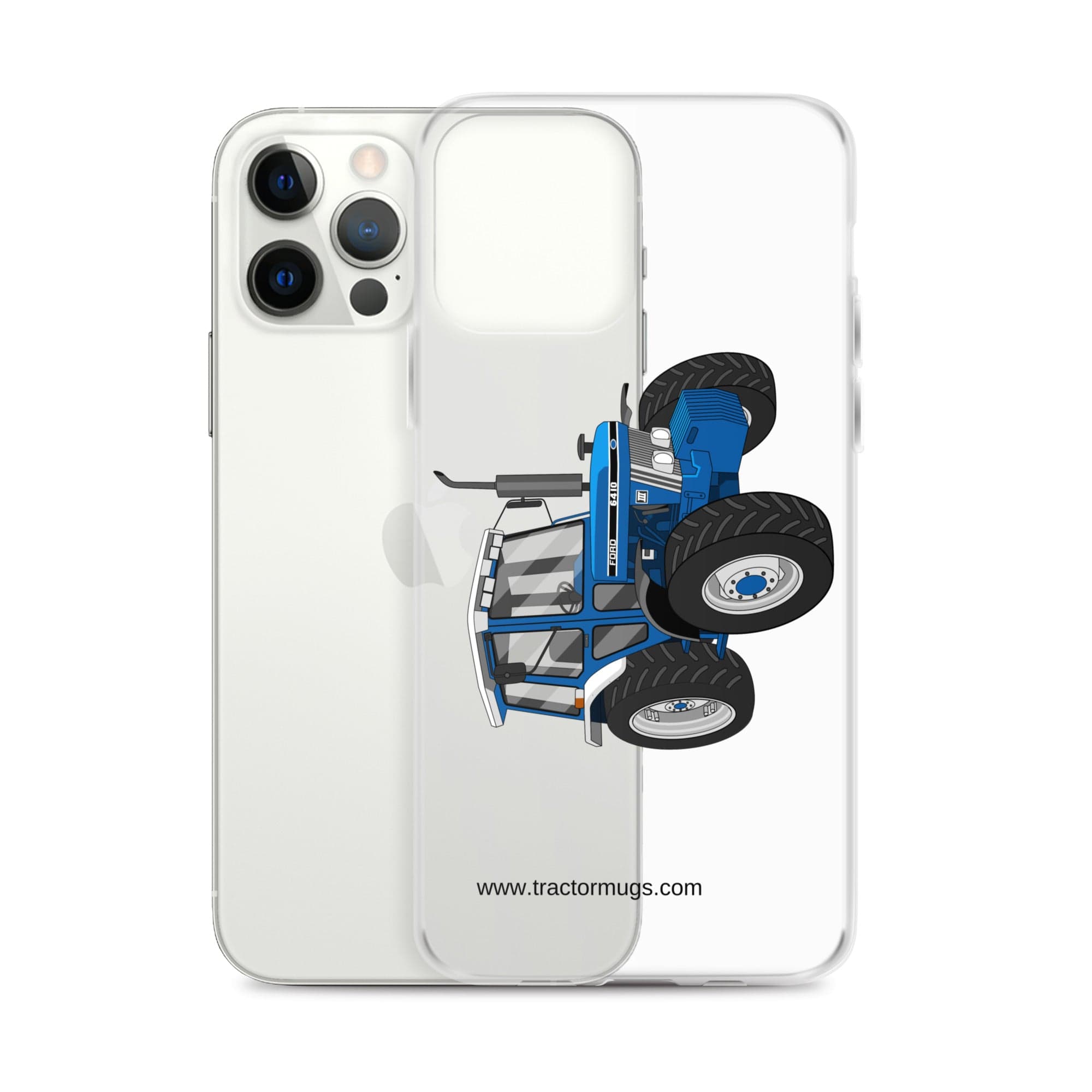 The Tractor Mugs Store Ford 6410 4WD | Clear Case for iPhone® Quality Farmers Merch