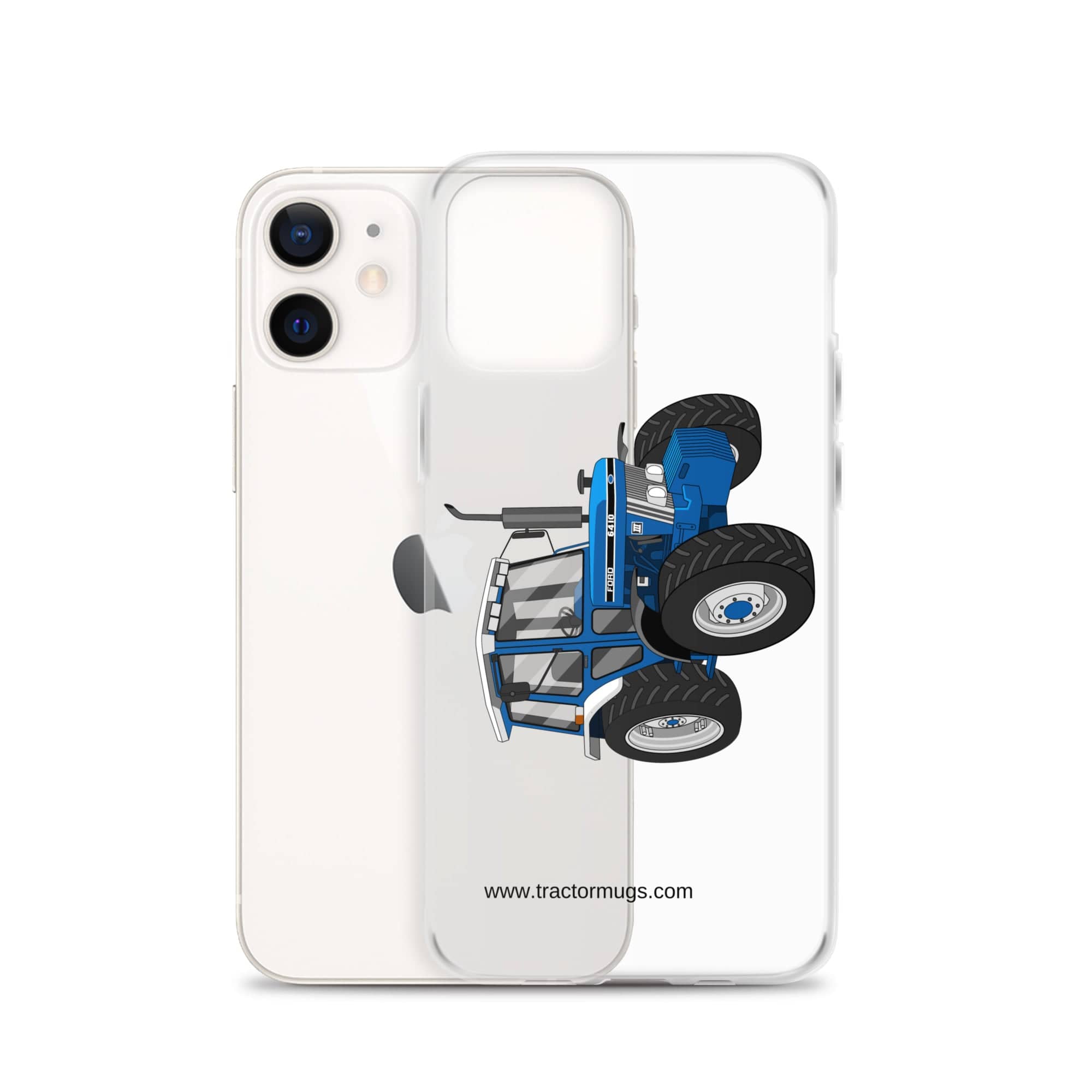 The Tractor Mugs Store Ford 6410 4WD | Clear Case for iPhone® Quality Farmers Merch