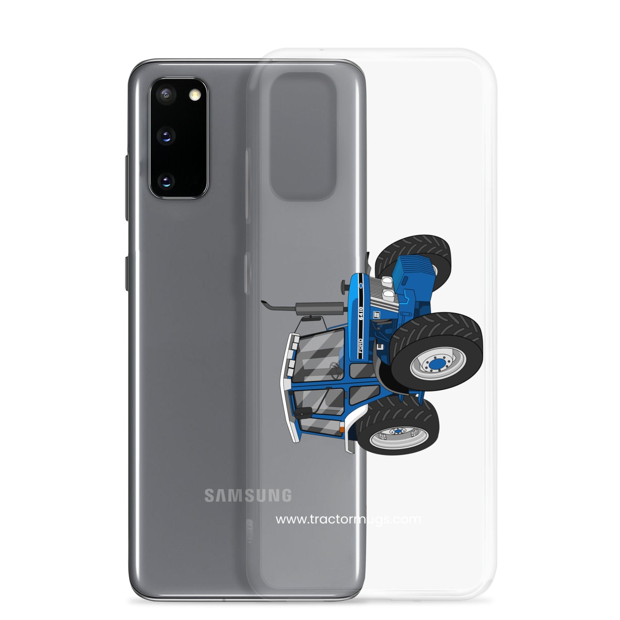 The Tractor Mugs Store Ford 6410 4WD | Clear Case for Samsung® Quality Farmers Merch