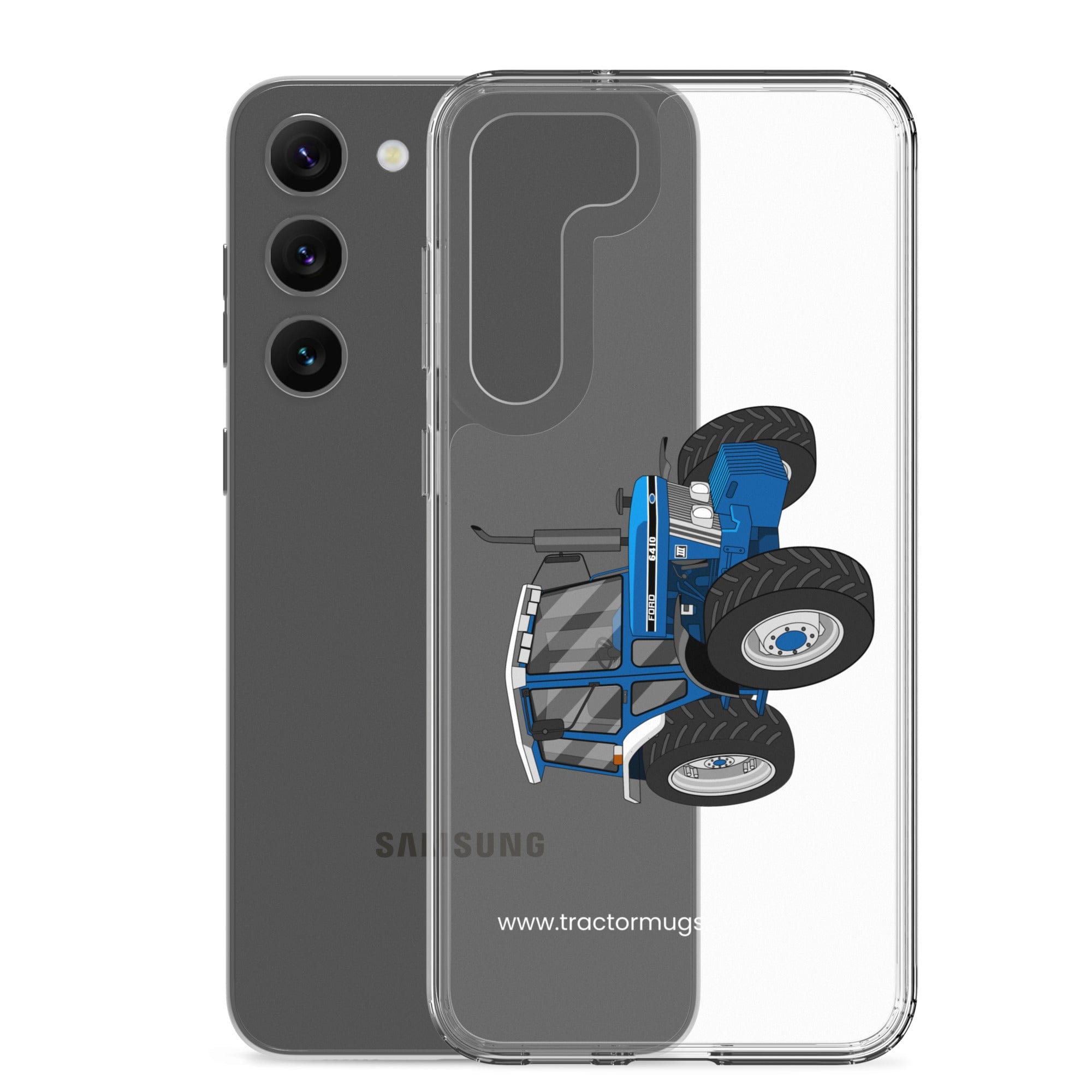 The Tractor Mugs Store Ford 6410 4WD | Clear Case for Samsung® Quality Farmers Merch