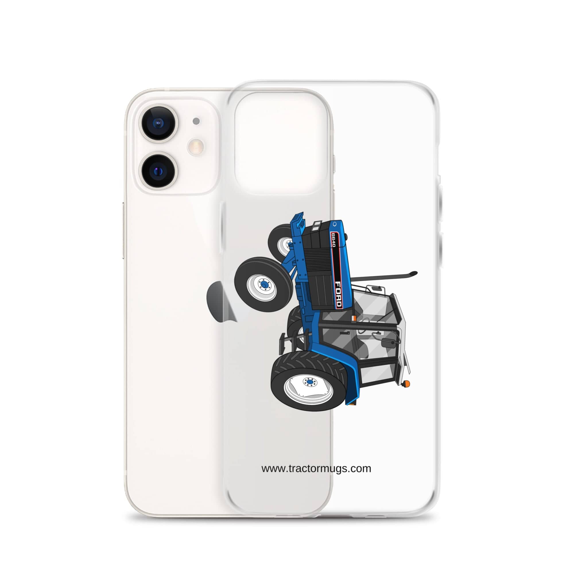 The Tractor Mugs Store Ford 6640 2WD | Clear Case for iPhone® Quality Farmers Merch