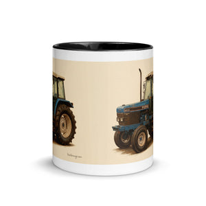 The Tractor Mugs Store Ford 6640 Oil-Painting | Mug with Color Inside Quality Farmers Merch