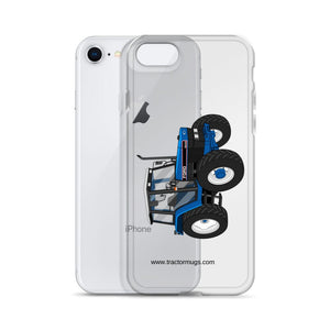 The Tractor Mugs Store Ford 6640 SE 4WD  | Clear Case for iPhone® Quality Farmers Merch