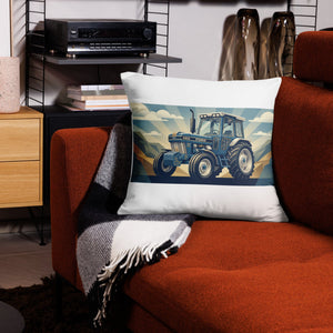 The Tractor Mugs Store Ford 6810 2WD | Art Deco Pillow Case Quality Farmers Merch