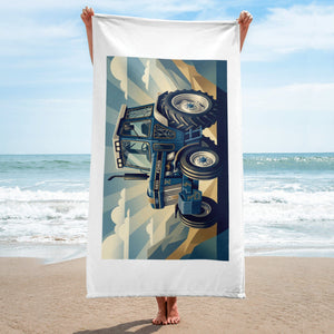 The Tractor Mugs Store Ford 6810 2WD | Art Deco Towel Quality Farmers Merch