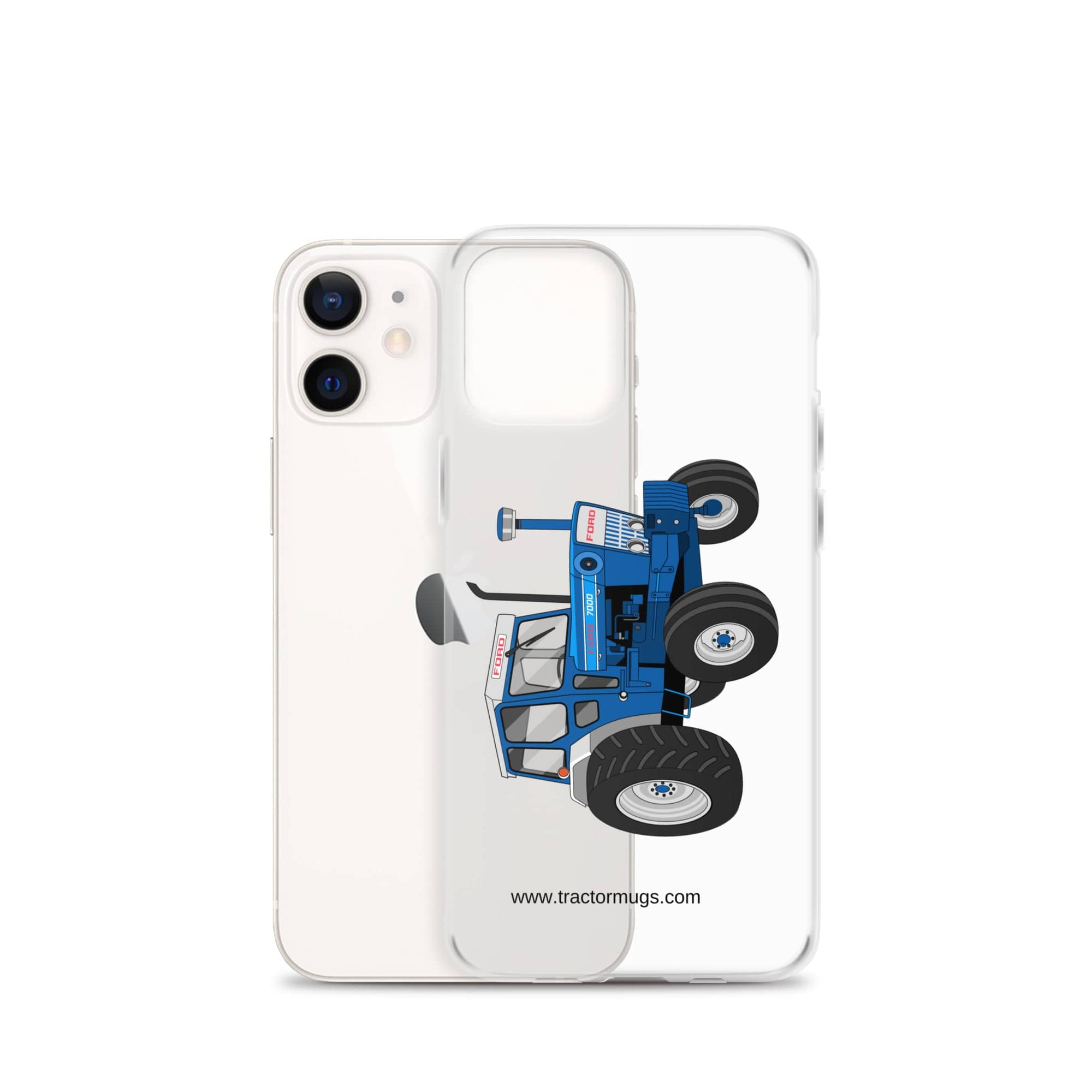 The Tractor Mugs Store Ford 7000  |  Clear Case for iPhone® Quality Farmers Merch