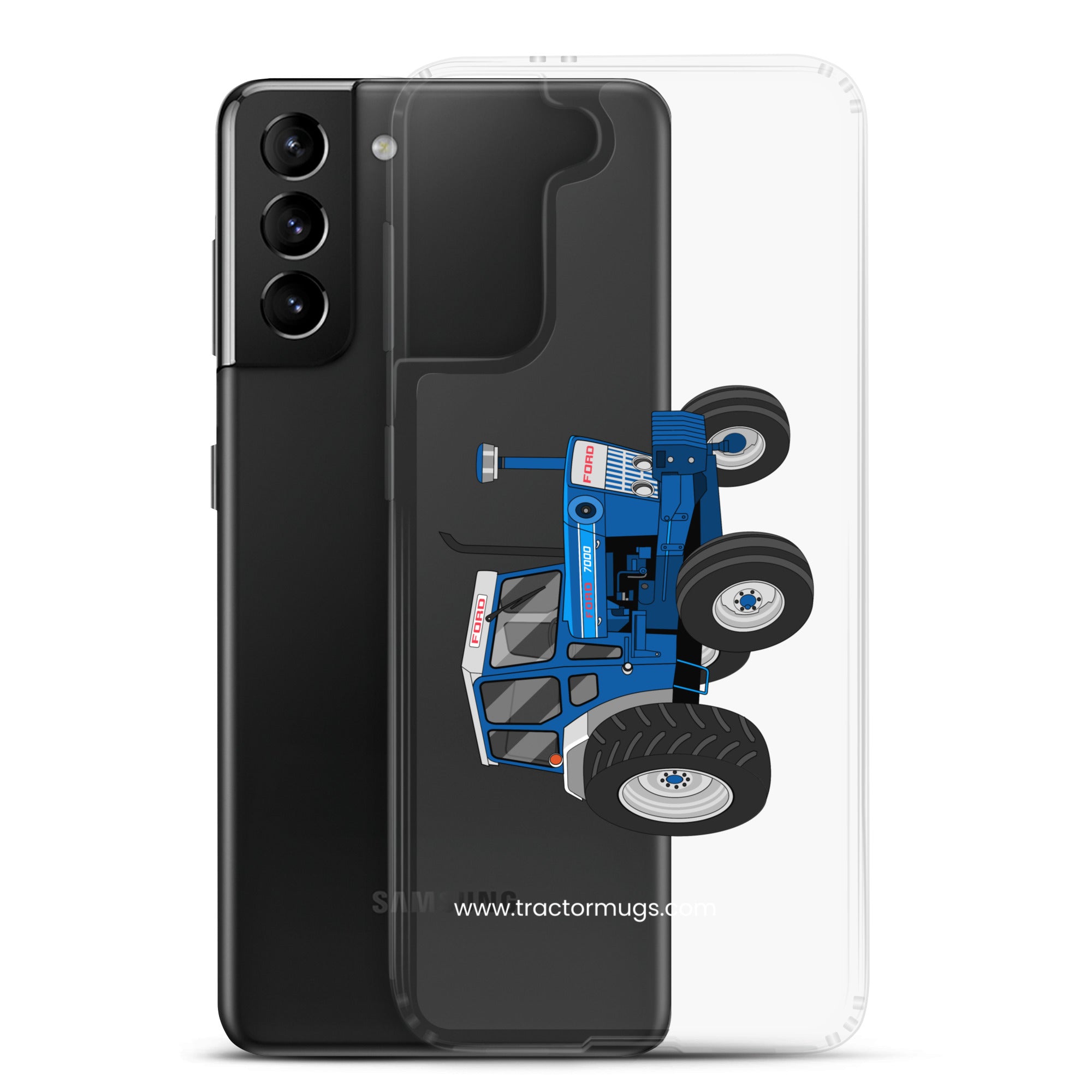 The Tractor Mugs Store Ford 7000 | Clear Case for Samsung® Quality Farmers Merch