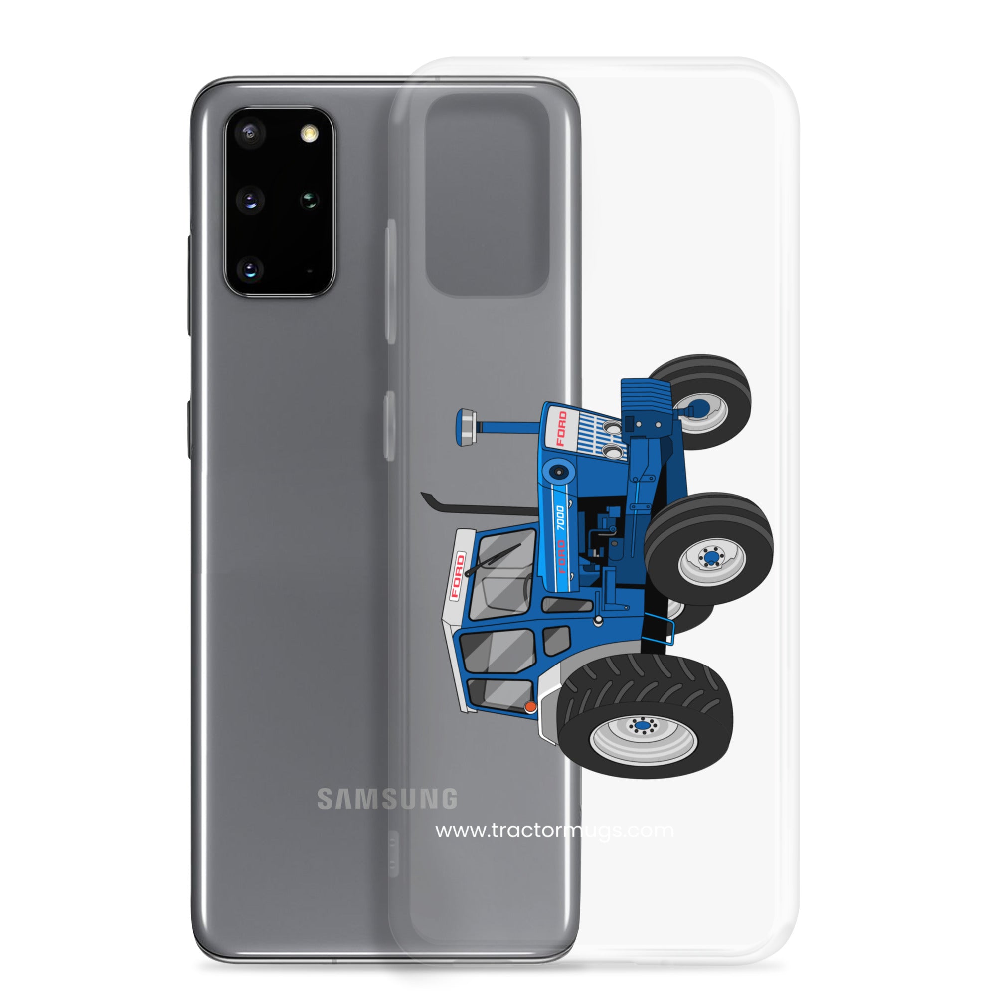 The Tractor Mugs Store Ford 7000  |  Clear Case for Samsung® Quality Farmers Merch
