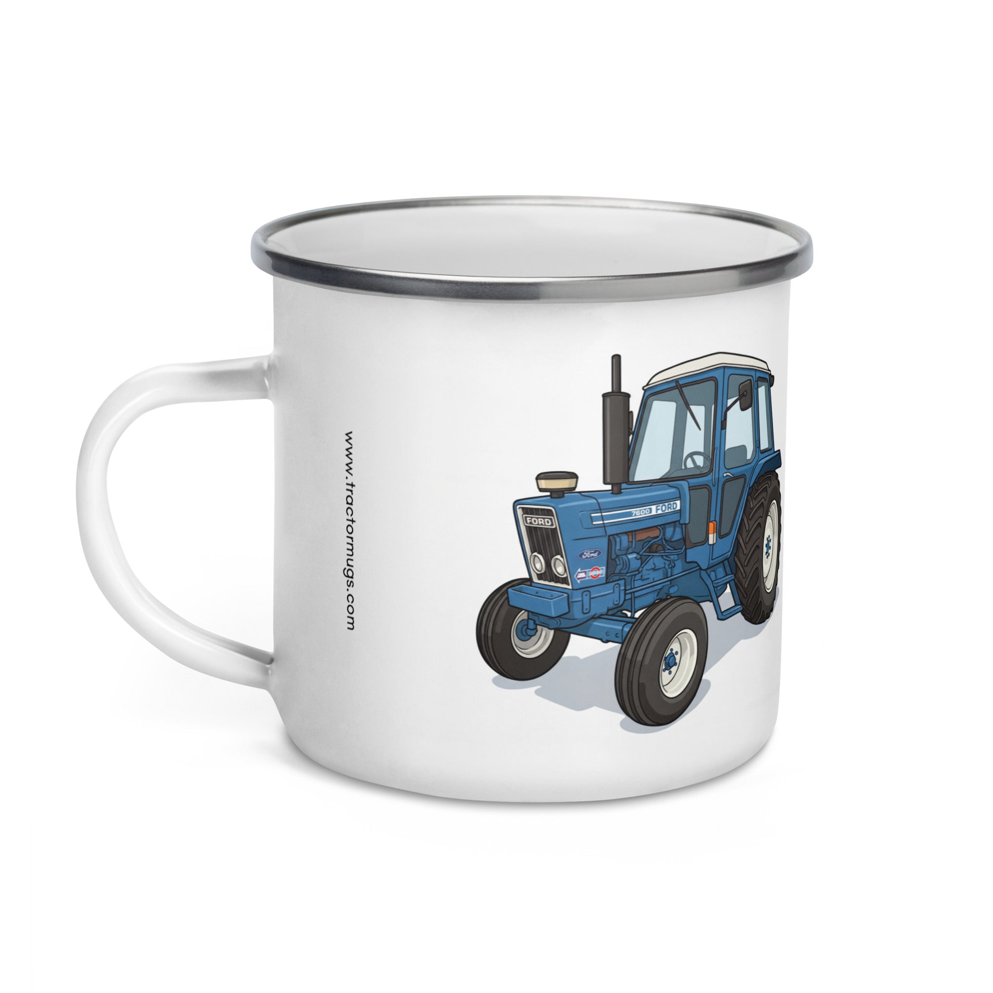 The Tractor Mugs Store Ford 7600 | Enamel Mug Quality Farmers Merch