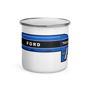 The Tractor Mugs Store FORD 7610 Bonnet Series | Enamel Mug Quality Farmers Merch