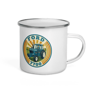 The Tractor Mugs Store Ford 7700 | Enamel Mug Quality Farmers Merch