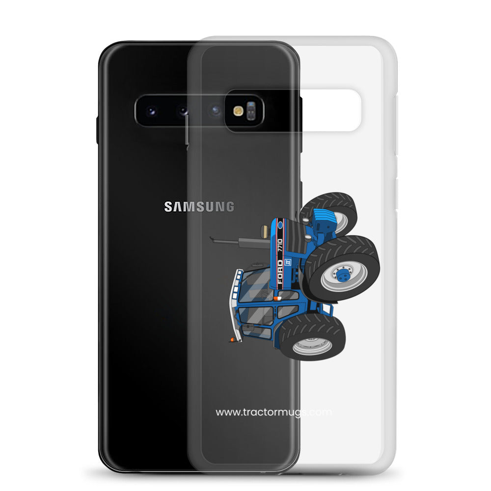 The Tractor Mugs Store Ford 7710 | Clear Case for Samsung® Quality Farmers Merch