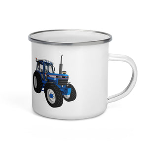 The Tractor Mugs Store Ford 7710 | Enamel Mug Quality Farmers Merch