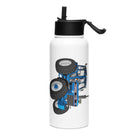 The Tractor Mugs Store Ford 7710 | Stainless Steel Water Bottle Quality Farmers Merch