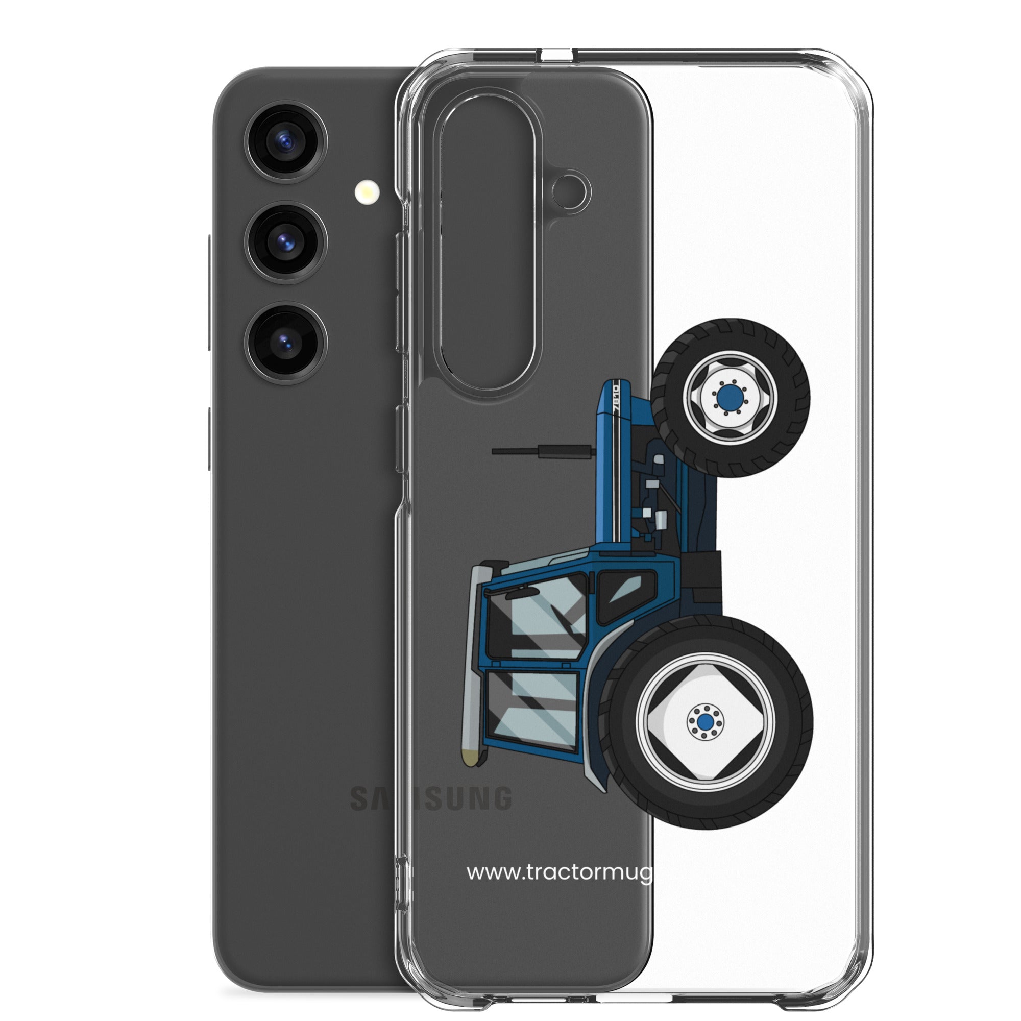 The Tractor Mugs Store Ford 7810  | Clear Case for Samsung® Quality Farmers Merch