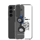 The Tractor Mugs Store Ford 7810 Jubilee Edition SilverTractor | Clear Case for Samsung® Quality Farmers Merch