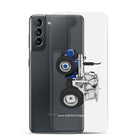 The Tractor Mugs Store Ford 7810 Jubilee Edition SilverTractor | Clear Case for Samsung® Quality Farmers Merch