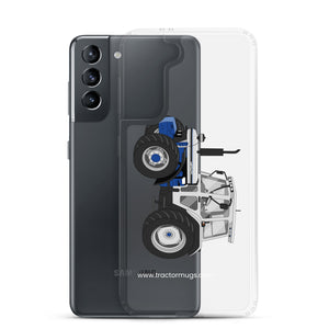 The Tractor Mugs Store Ford 7810 Jubilee Edition SilverTractor | Clear Case for Samsung® Quality Farmers Merch