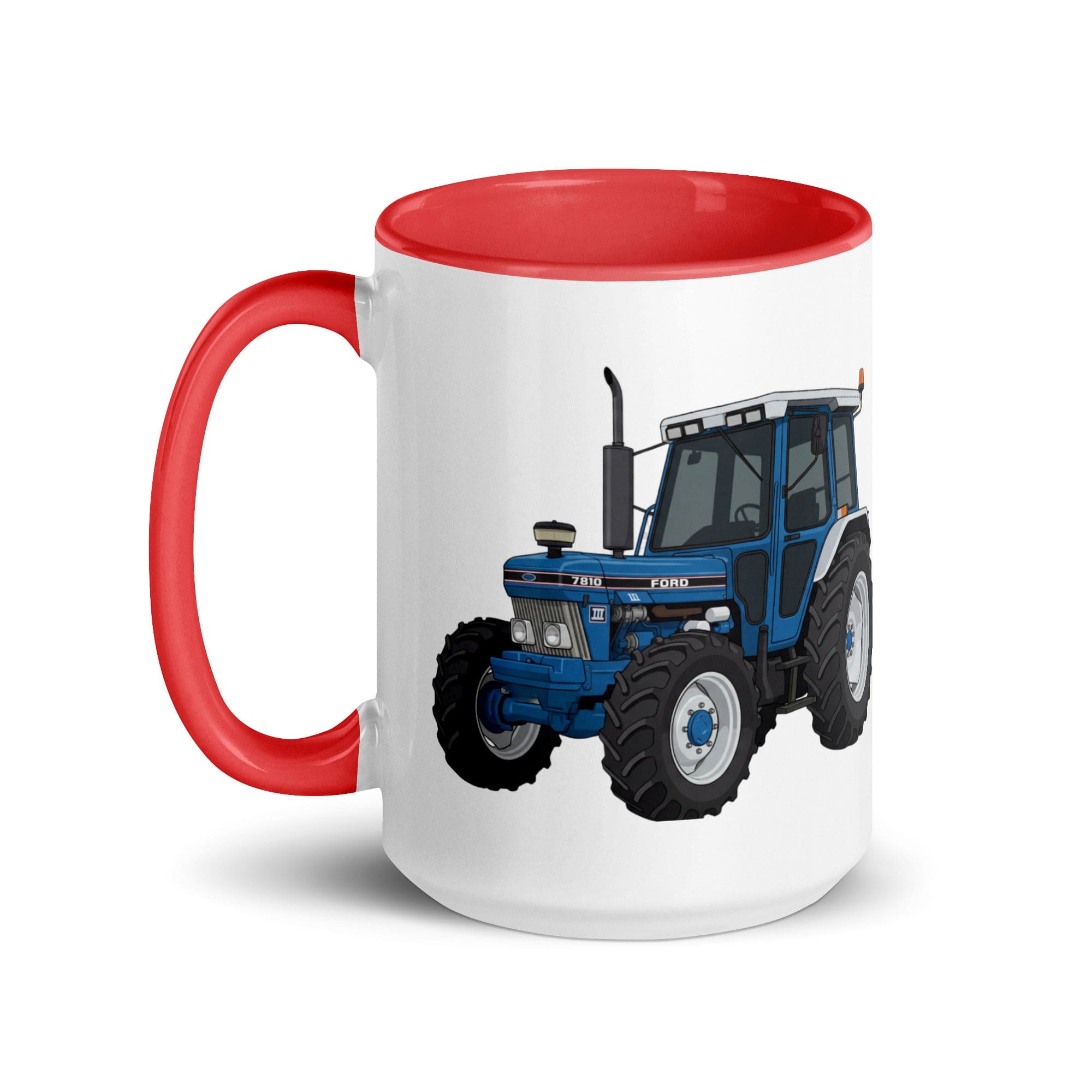 The Tractor Mugs Store Ford 7810 | Mug with Color Inside Quality Farmers Merch