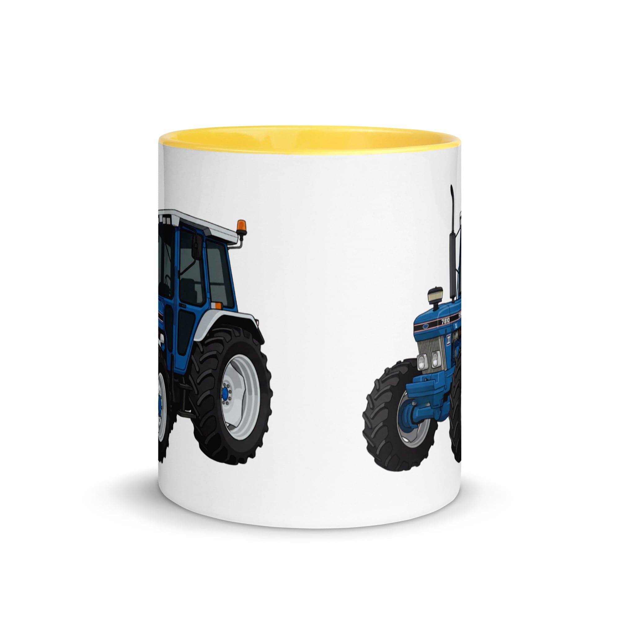 The Tractor Mugs Store Ford 7810 | Mug with Color Inside Quality Farmers Merch