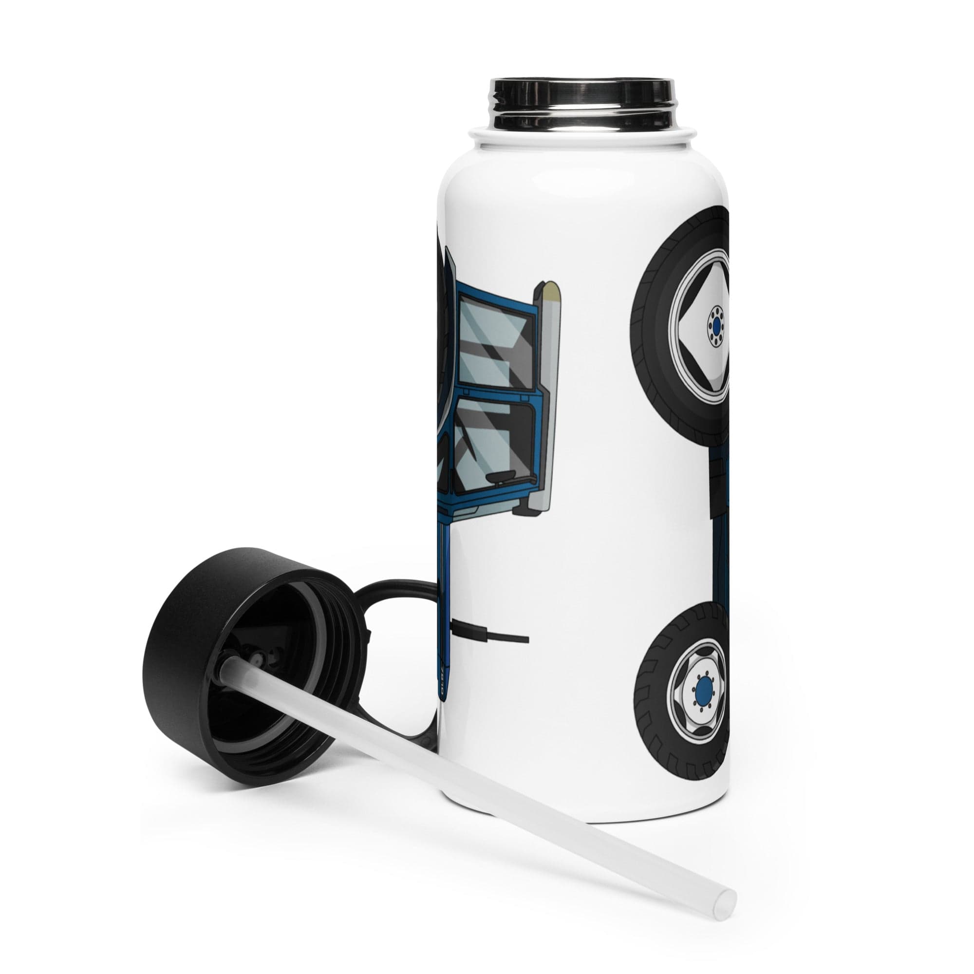 The Tractor Mugs Store Ford 7810 | Stainless Steel Water Bottle Quality Farmers Merch