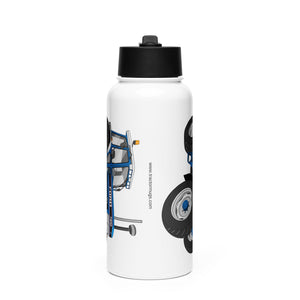 The Tractor Mugs Store Ford 7910 | Stainless Steel Water Bottle Quality Farmers Merch