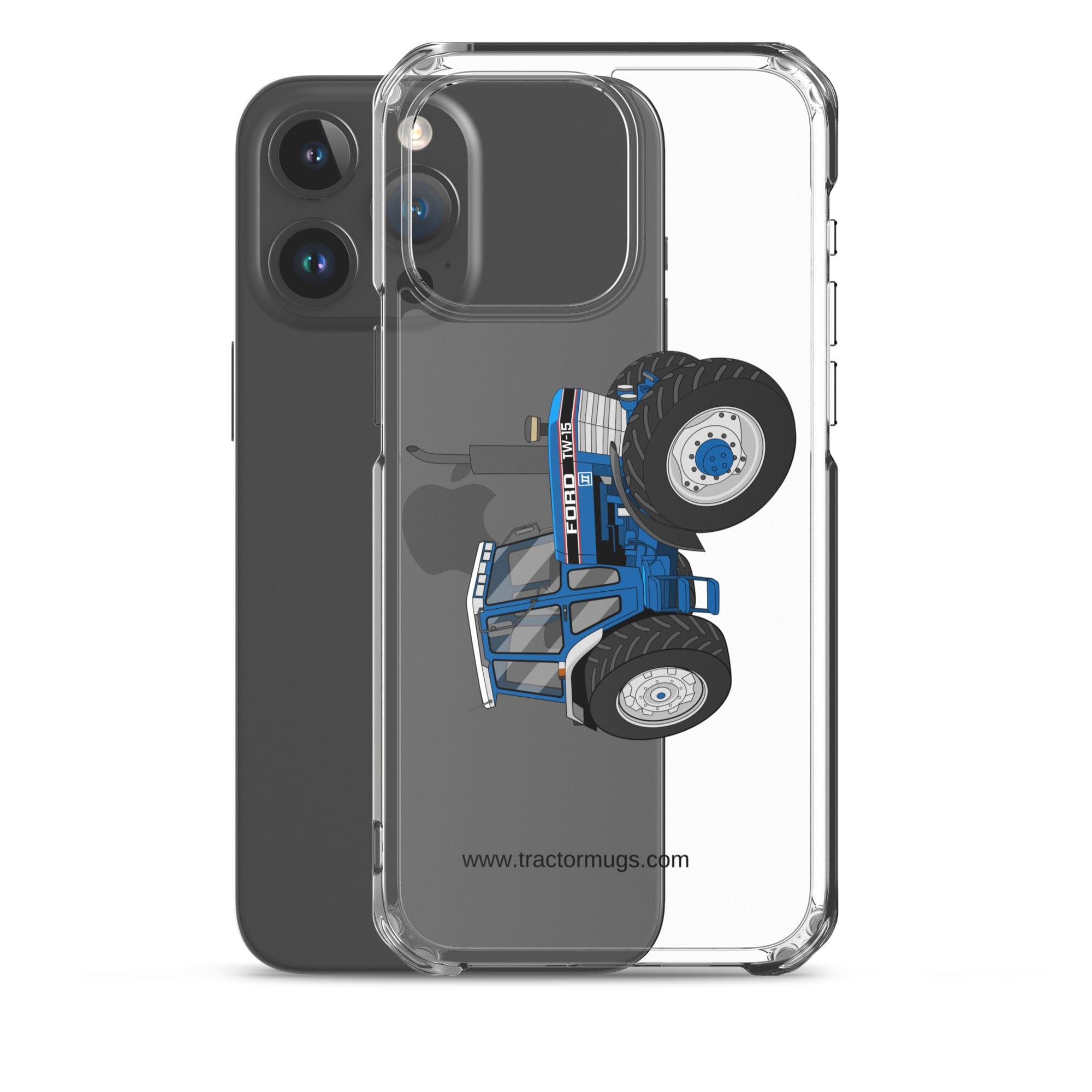 The Tractor Mugs Store Ford TW 15  | Clear Case for iPhone® Quality Farmers Merch