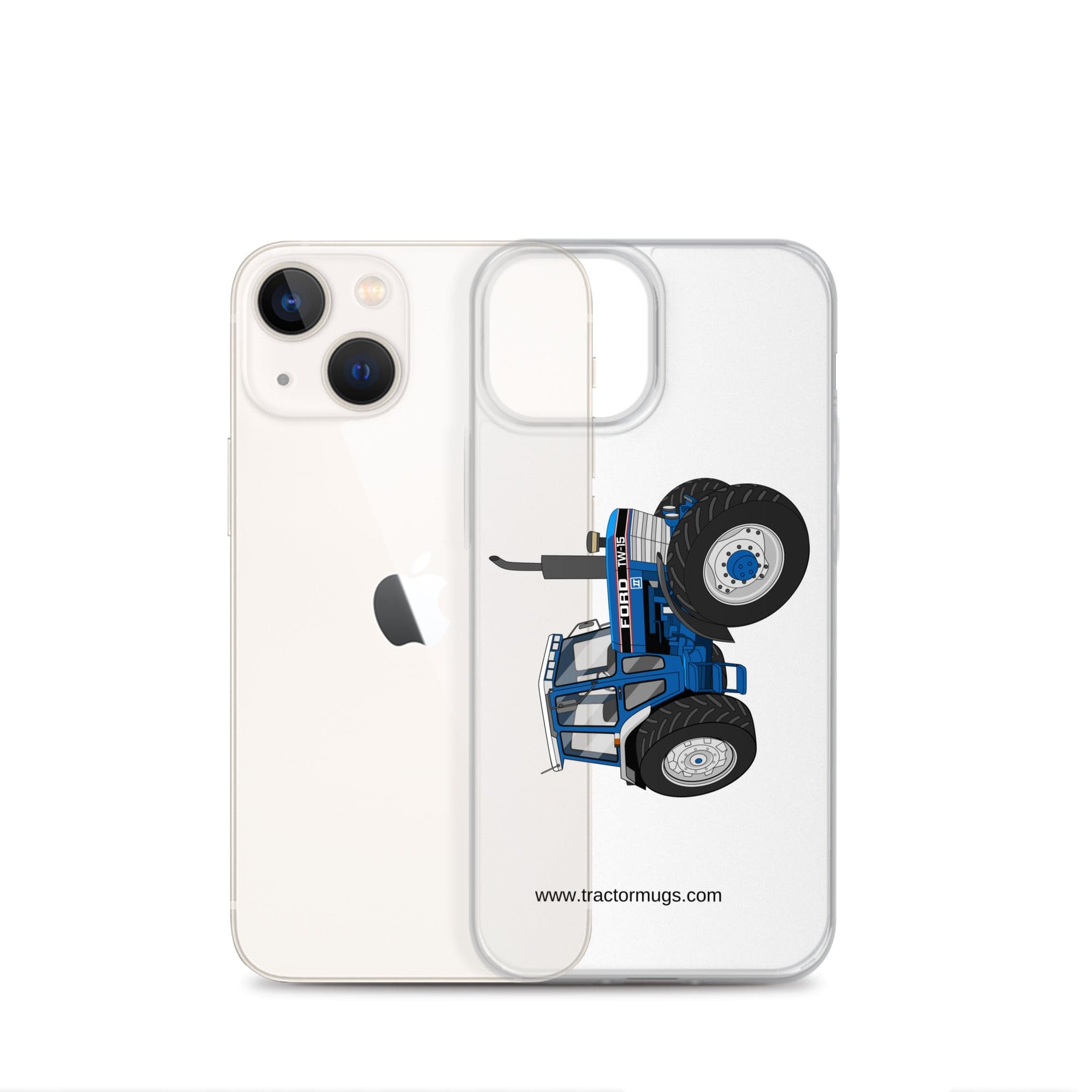The Tractor Mugs Store Ford TW 15  | Clear Case for iPhone® Quality Farmers Merch